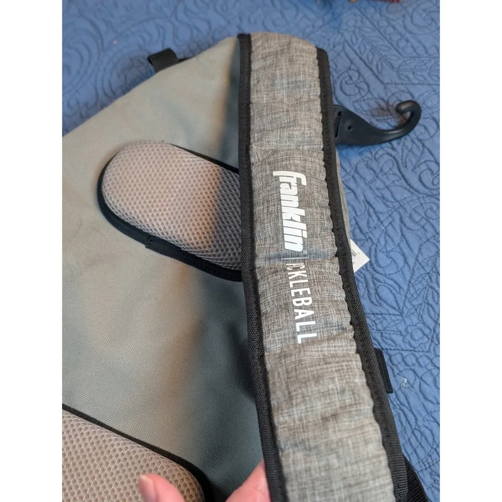 Franklin Pickleball Sling Bag Backpack Gray Paddle Carry Bag Sports‎ Gear...